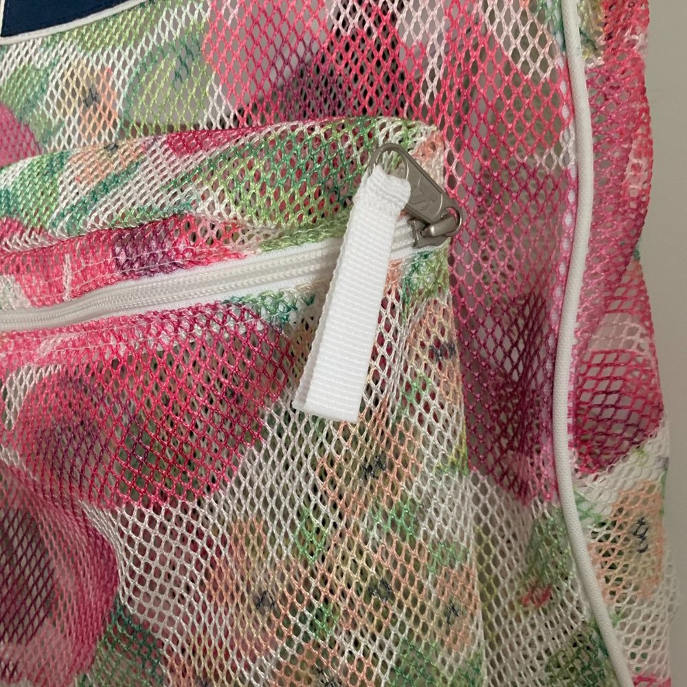 Jansport Net Flowers Pattern Backpack - image 2